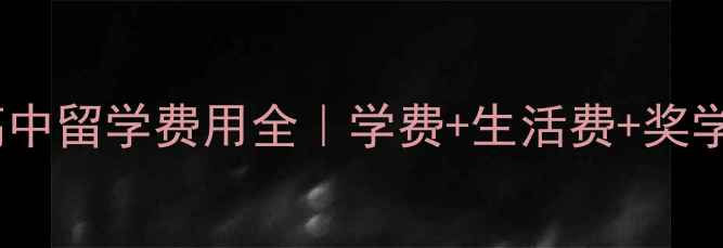 图片 日本敬爱高中留学费用全｜学费+生活费+奖学金攻略✅2