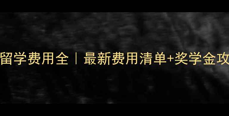 图片 英国MPW留学费用全｜最新费用清单+奖学金攻略📚💰2