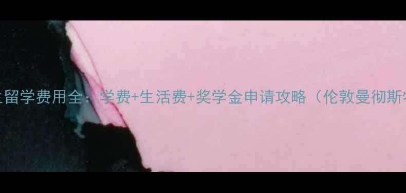 图片 英国研究生留学费用全：学费+生活费+奖学金申请攻略（伦敦曼彻斯特伯明翰）