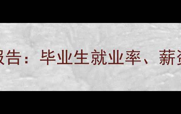 图片 莱斯特大学回国就业报告：毕业生就业率、薪资水平及行业分布深度