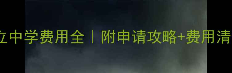图片 🌟美国康州私立中学费用全｜附申请攻略+费用清单+避坑指南🌟