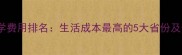 加拿大留学费用排名生活成本最高的5大省份及省钱攻略