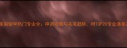 美国留学热门专业全申请攻略与未来趋势附TOP20专业清单