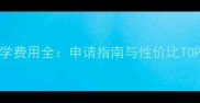 商科硕士留学费用全申请指南与性价比TOP10国家推荐