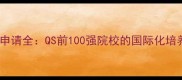 上海交通大学利兹学院申请全QS前100强院校的国际化培养路径与专业选择指南